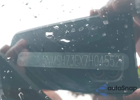 2007 Hyundai Santa Fe Limited/Se из США, поврежденный, VIN 5NMSH73EX7H045524